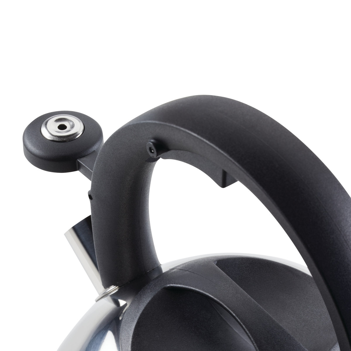 Farberware Stainless Steel Egg-shaped Whistling Tea Kettle, 2.3-quart, Silver